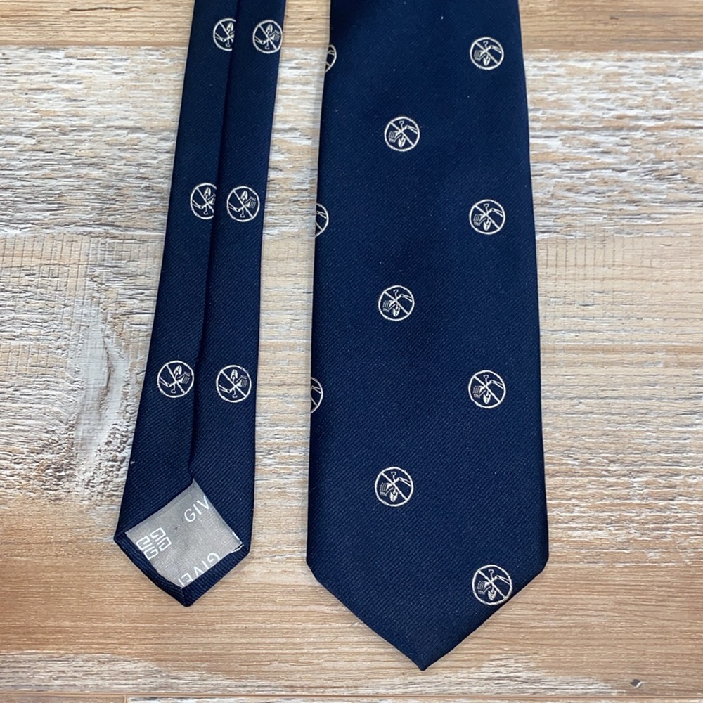Givenchy mens tie navy